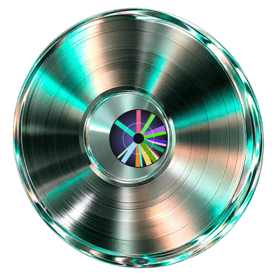 Glass ping unique record artwork