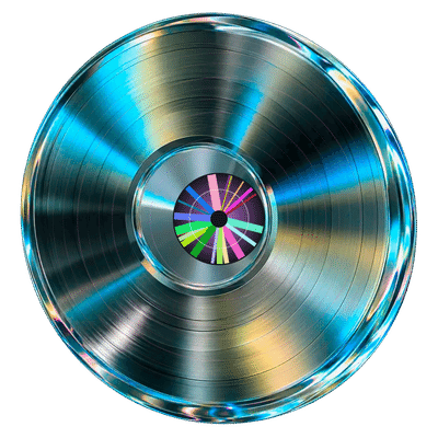 Laser Toast unique record artwork