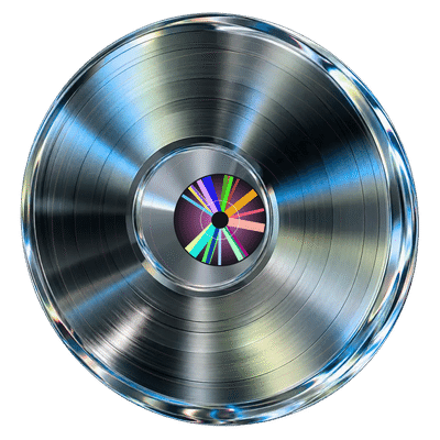 Soft chime unique record artwork